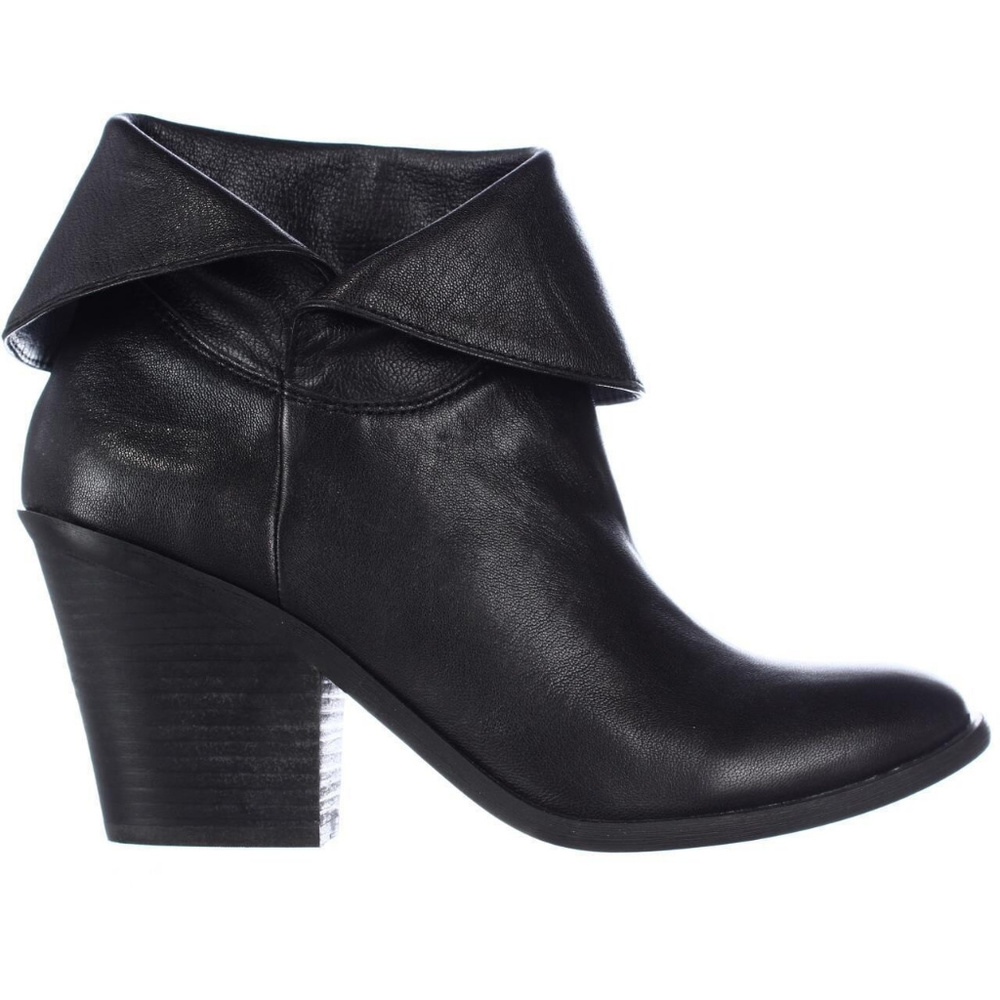 Lucky Brand Ethann Leather Foldover Ankle Booties